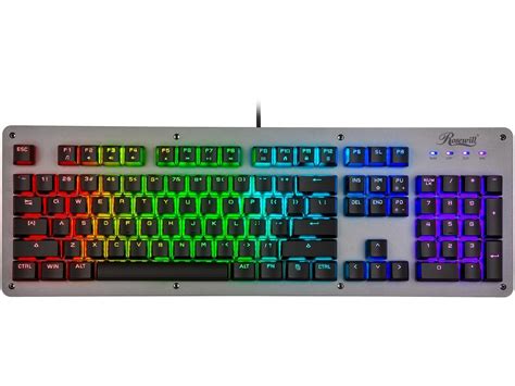 Rosewill Neon K52 Rgb Gaming Keyboard Mechanical Waterproof