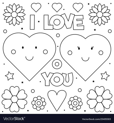 I Love You Coloring Page Heart Coloring Pages Love Coloring Pages My