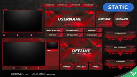 Ascension Stream Package Visuals By Impulse Twitch Streaming Setup