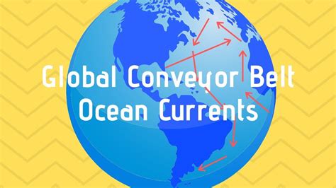 Global Conveyor Belt Ocean Currents Caused By Temperature