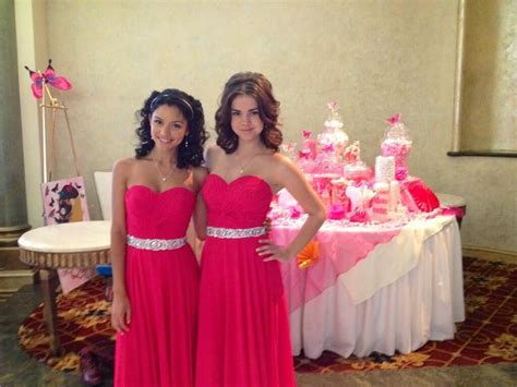 Bianca A Santos Lexi And Maia Mitchell Callie On The Set Of The Fosters Fashion Prom