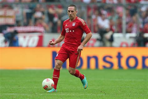 Ten stars released as youngsters - Franck Ribery (released 