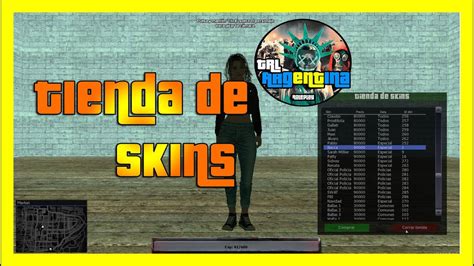 Script Mta Sistema Tienda De Skins Trl Argentina Roleplay Youtube