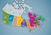 Area Codes Canada Map