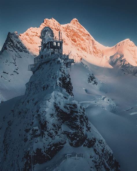 Switzerlands Sphinx Observatory Sits On Top Of The World Hemispheres
