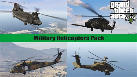 Gta V Military Helicopters Pack Review Gameplay Youtube
