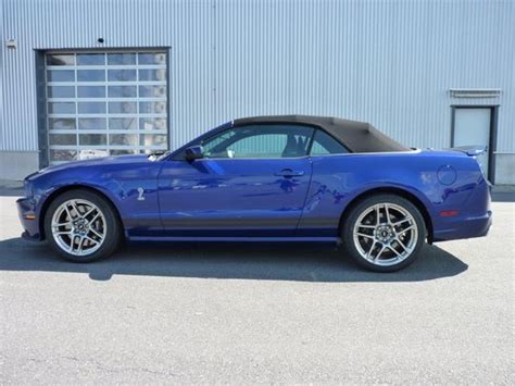 2014 Ford Mustang Shelby Gt 500 Convertible Lhdid8525253 Buy United