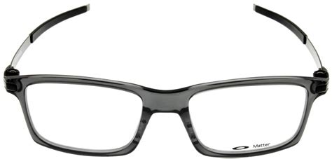 oakley pitchman eyeglasses frame unisex grey ox8050 8018 0653 rectangular