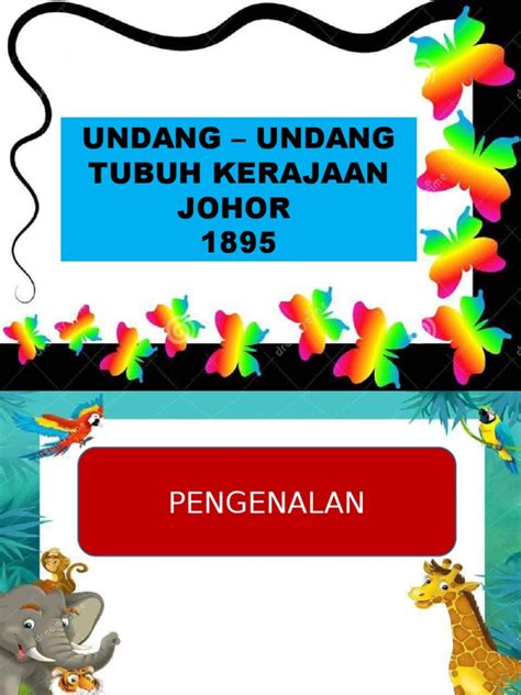 Negeri pahang warta 54.pdfآ negeri pahang warta kerajaan diterbitkan dengan kuasa government of pahang. Undang - Undang Tubuh Kerajaan