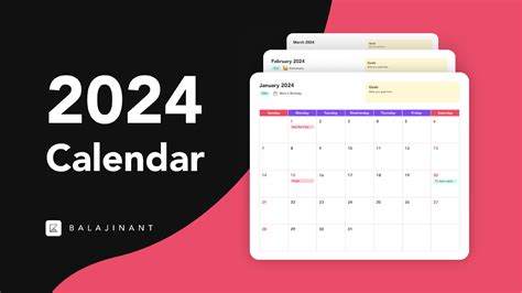 Calendar 2024 Figma