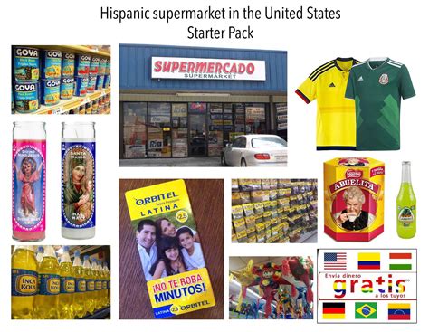 Hispanic Supermarket In The Usa Starter Pack Rstarterpacks