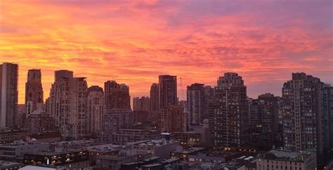 There Was Another Beautiful Sunset In Vancouver Yesterday Photos News