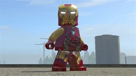 Lego Marvel Super Heroes Iron Man Mk85 Mod Youtube