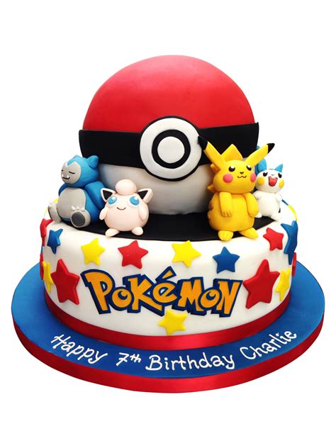 Más De 25 Ideas Increíbles Sobre Tarta De Cumpleaños De Pokemon En