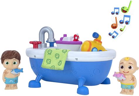 Buy Cocomelon Musical Bathtime Playset Plays Clips Of The ‘bath Song