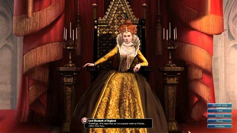 As an example, pedro ii of brazil is great for culture and religion, but it's best to avoid domination gameplay with this civ. Civilization V OST | Elizabeth I Peace Theme | I Vow to Thee, My Country | Victorian dress ...