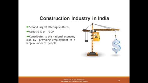 Salient Features Of Construction Projects Youtube