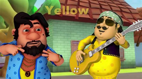 Download or print this amazing coloring page: Motu Patlu VS John Rock Band Motu Patlu Coloring in Hindi ...