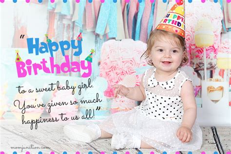 106 Wonderful 1st Birthday Wishes For Baby Girl And Boy