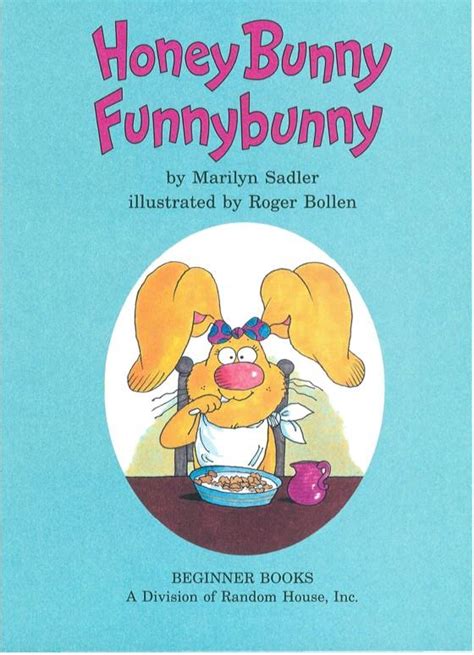 Honey Bunny Funnybunny By Marilyn Sadler 9780679881810 Brightly Shop