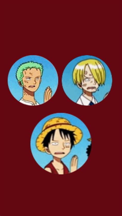 One Piece Trio Pfp One Piece Anime One Piece Piecings