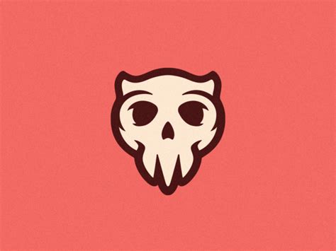 Skull Logo By Elmrichdesign On Dribbble