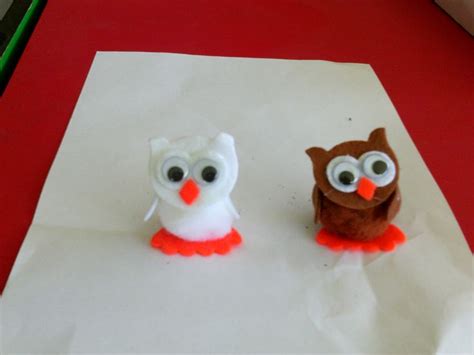 Pom Pom Owls 1 Each Craft Sale Pom Pom Owl Crafts
