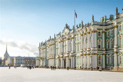 The Winter Palace The Official Residence Of The Russian Emperors And