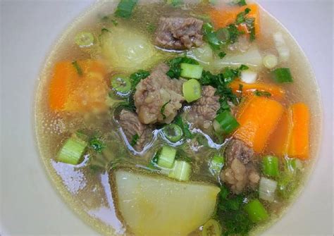 Aug 17, 2021 · panaskan minyak. Bumbu Sop Daging / Resep Sop Daging Kuah Bening Ala Jawa ...