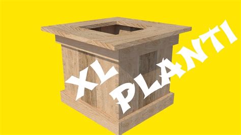 That's how to build a wooden planter box easy for your deck in 7 easy steps. Easy DIY planter box + plan - YouTube