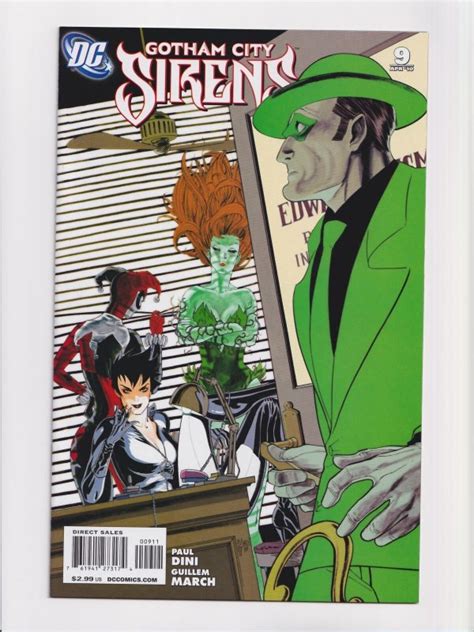 Gotham City Sirens 9 Dc Comics 2010 Nm Harley Quinn Poison Ivy