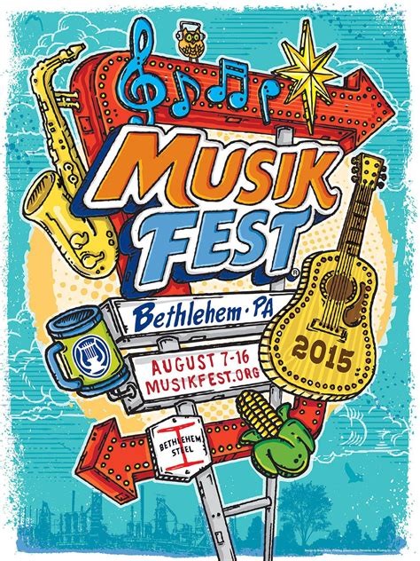 Musikfest 2015 Artsquest Unveils Official Poster