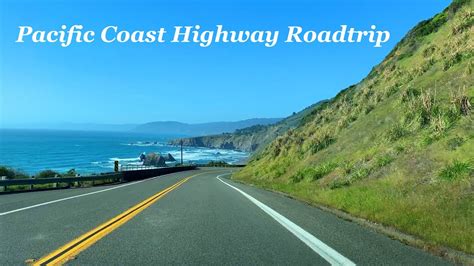 Classic Pacific Coast Highway Us 101 Driving From San Francisco