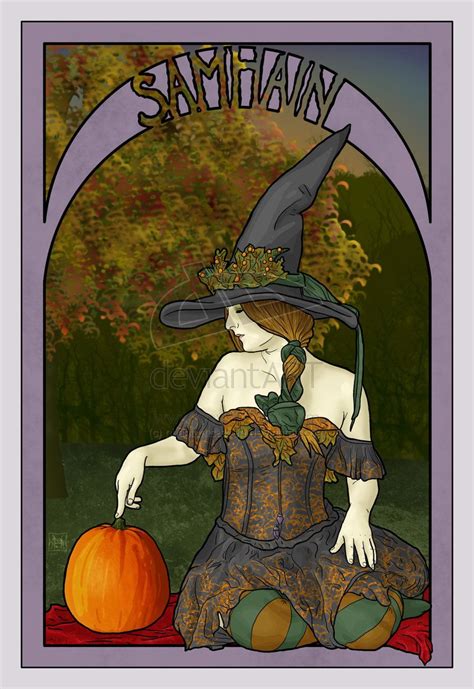 Celtic Samhain Traditions Samhain By Phantoms Siren On Deviantart