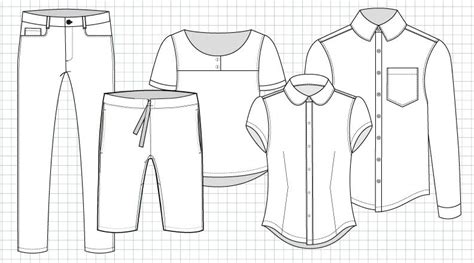 Adobe Illustrator For Fashion Cad I Introduction To Garment Flats