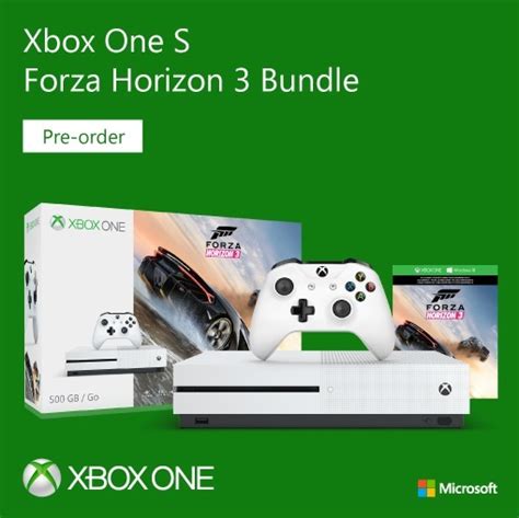 Xbox One S 500gb Forza Horizon 3 Console Bundle Xbox One Buy Now