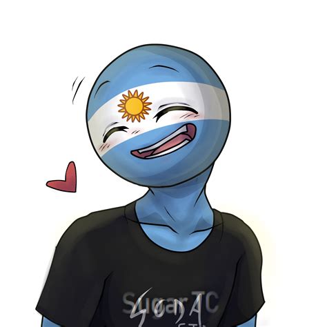 Argentina Countryhumans Fanart Sugartc Argentina Country Mundo Comic Fanart Country Art