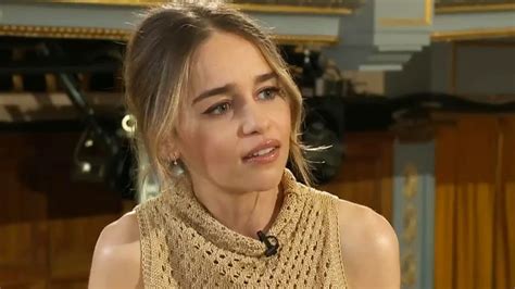 Emilia Clarke Says Parts Of Her Brain Are Missing After Two Aneurysms Youtube