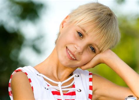 Practical And Easy To Care For Short Pixie Haircut For Little Girls