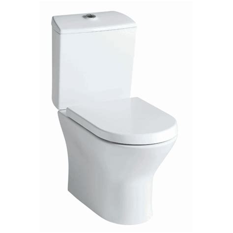 I've recently bought a close coupled toilet which fits lush to the wall. Roca Nexo Close Coupled Toilet Pan (Open Back) White