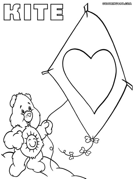 Includes images of baby animals, flowers, rain showers, and more. Kite coloring pages | Coloring pages to download and print