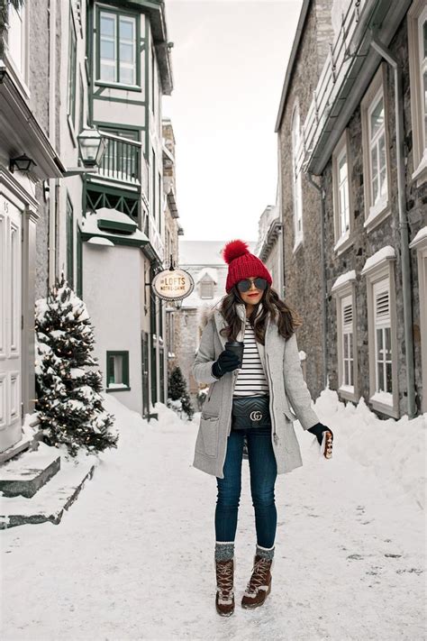 Weekend Getaway in Quebec City - Olivia Jeanette | Cold weather outfits ...