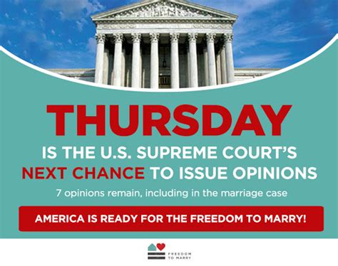 No Same Sex Marriage Ruling From SCOTUS Today The Randy Report