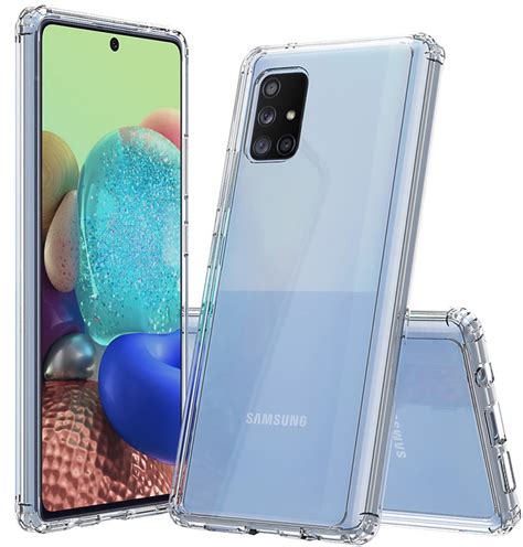 Case For Galaxy A71 5g Clear Aquaflex Transparent Cover With