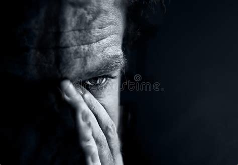 Sad Men Stock Photo Image Of Thinking Despair Expressing 9045508