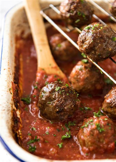 Both The Oven Baked Italian Meatballs And Sauce Are Made Entirely In