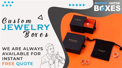 Why Is Custom Jewelry Packaging Important Instant Custom Boxes Youtube