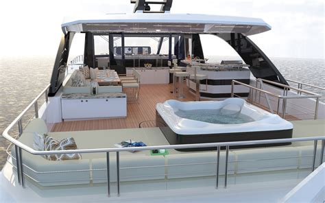 Oa90r Open Flybridge Deck View — Yacht Charter And Superyacht News