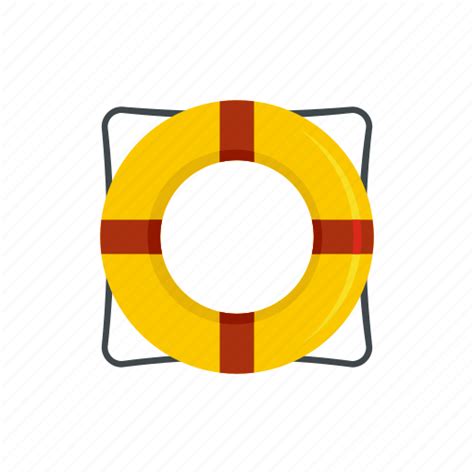 Buoy Circle Guard Life Lifeguard Red Ring Icon Download On