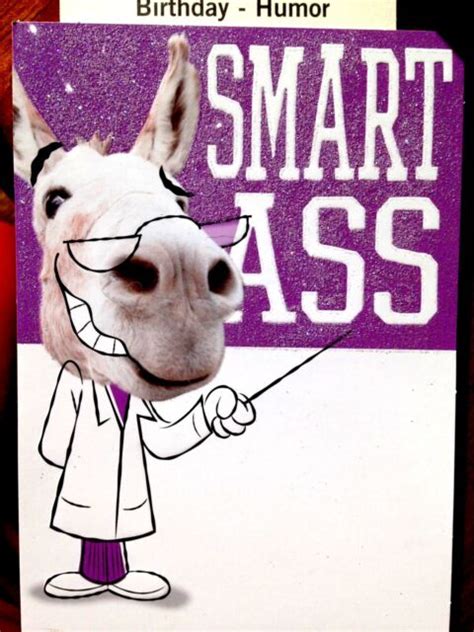 Adult Funny Birthday Card For Friend Mature Language Smart Ass